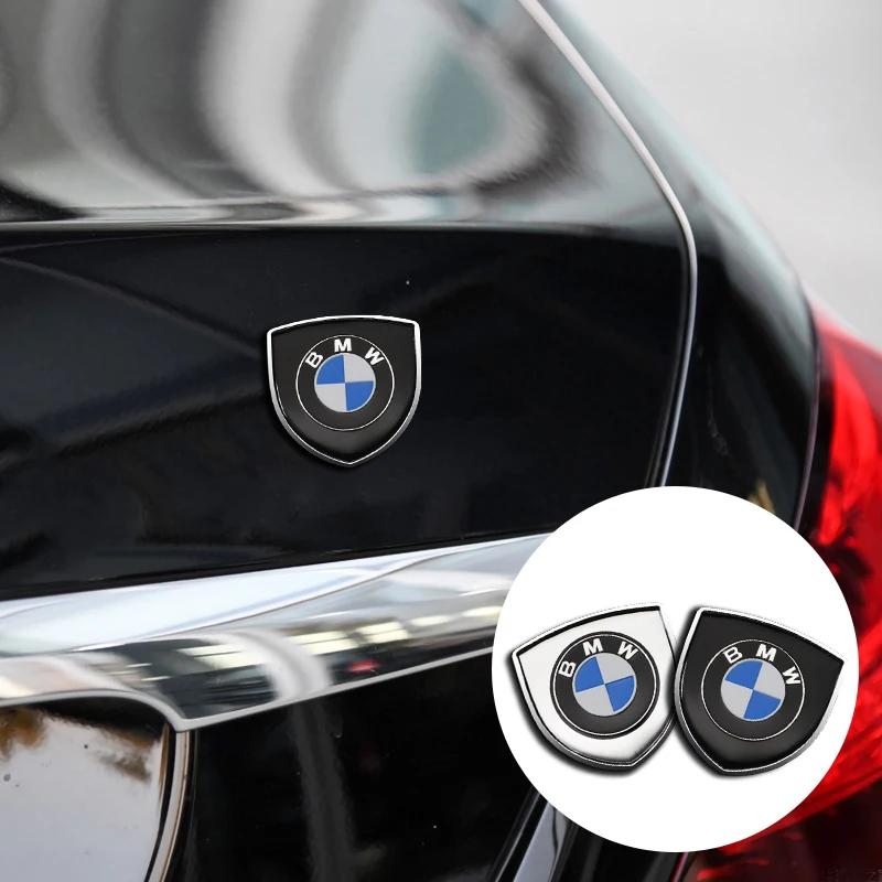 1/2 STUKS Auto Schild Carrosserie Kofferbak Stickers 3D Metalen Embleem Decal Auto Accessoires Voor BMW Performance F10 F20 F30 F40 E92 E91 G20 G30