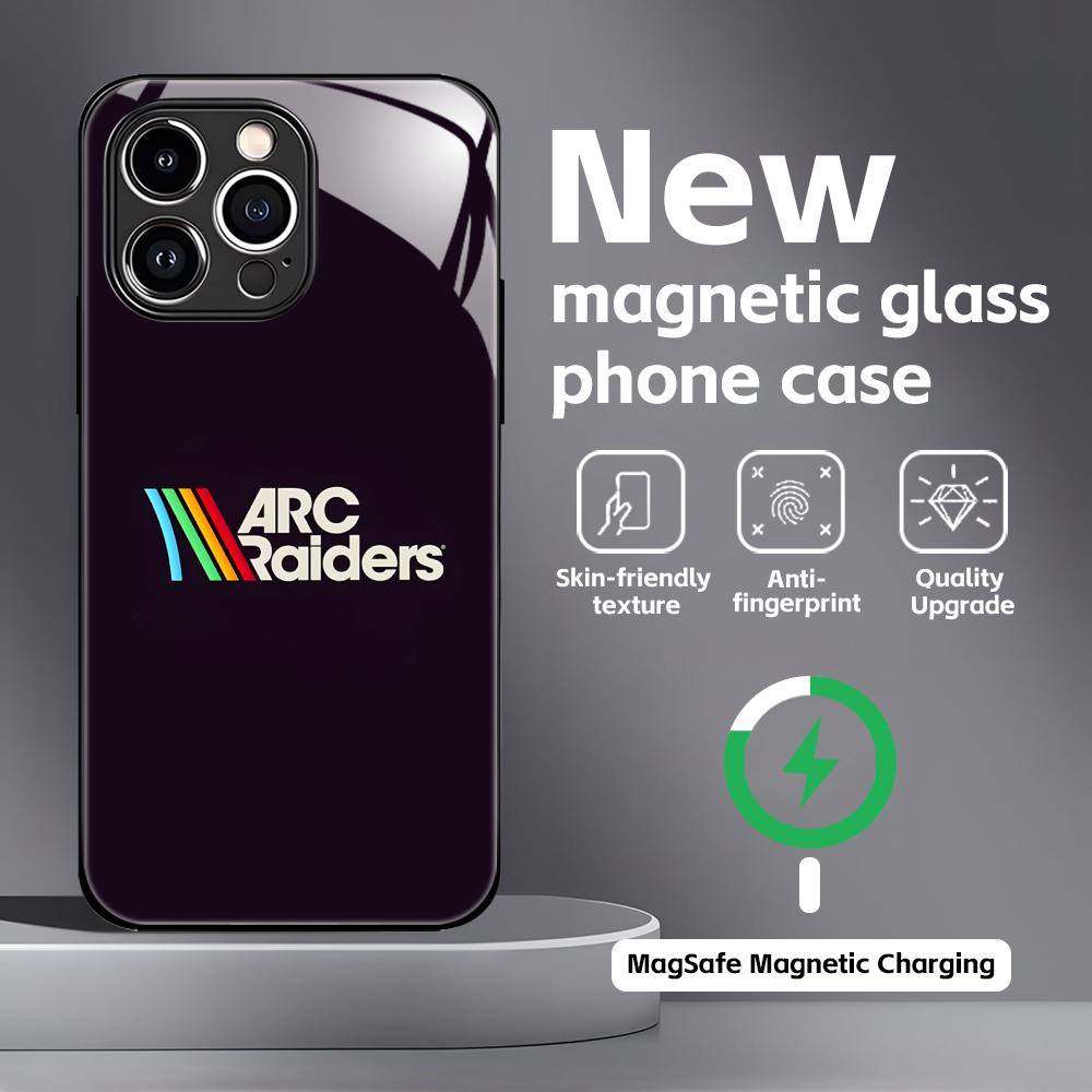 HOT GAME ARC Raiders Phone Case For iPhone17 16 15 14 13 12 11 X XR XS 8 Plus Mini Pro Max Glass Magnetic Case