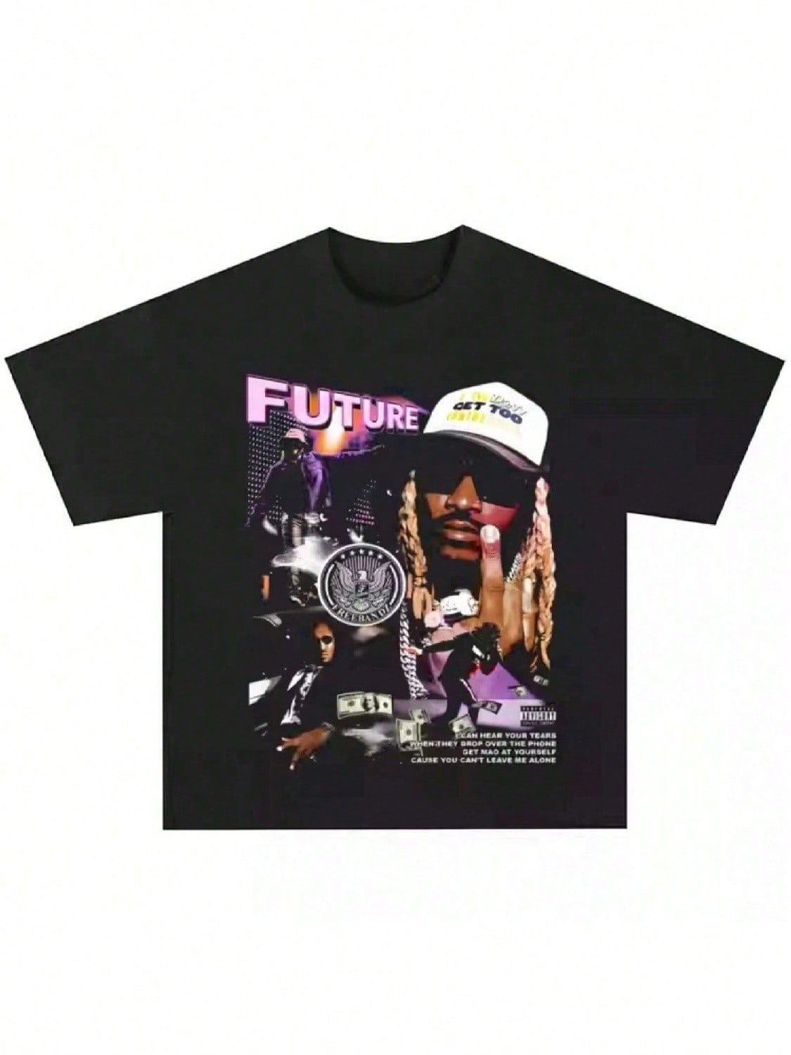 2025 Future Hip-Hop Rapper T-Shirt American