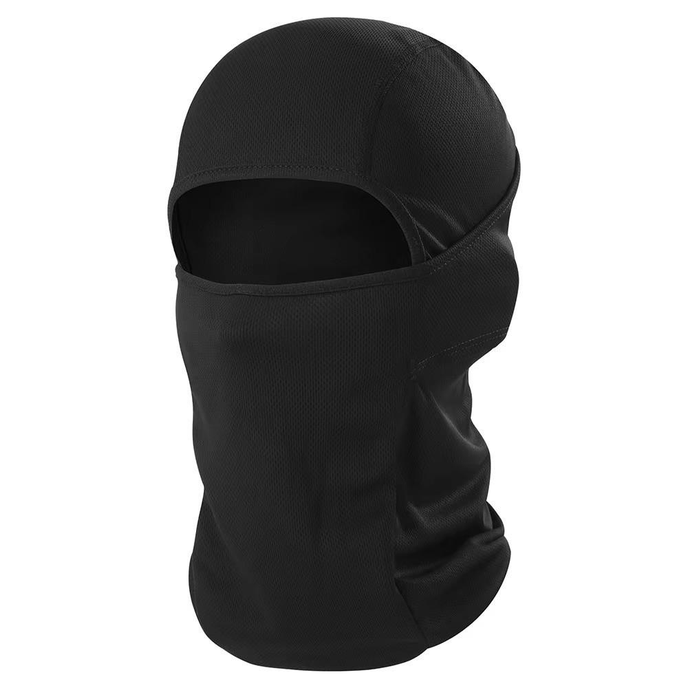 Atmungsaktive Sturmhaube Gesichtsmaske Schnelltrocknende Kopfbedeckung Modische Motorradmaske Fahren Radfahren