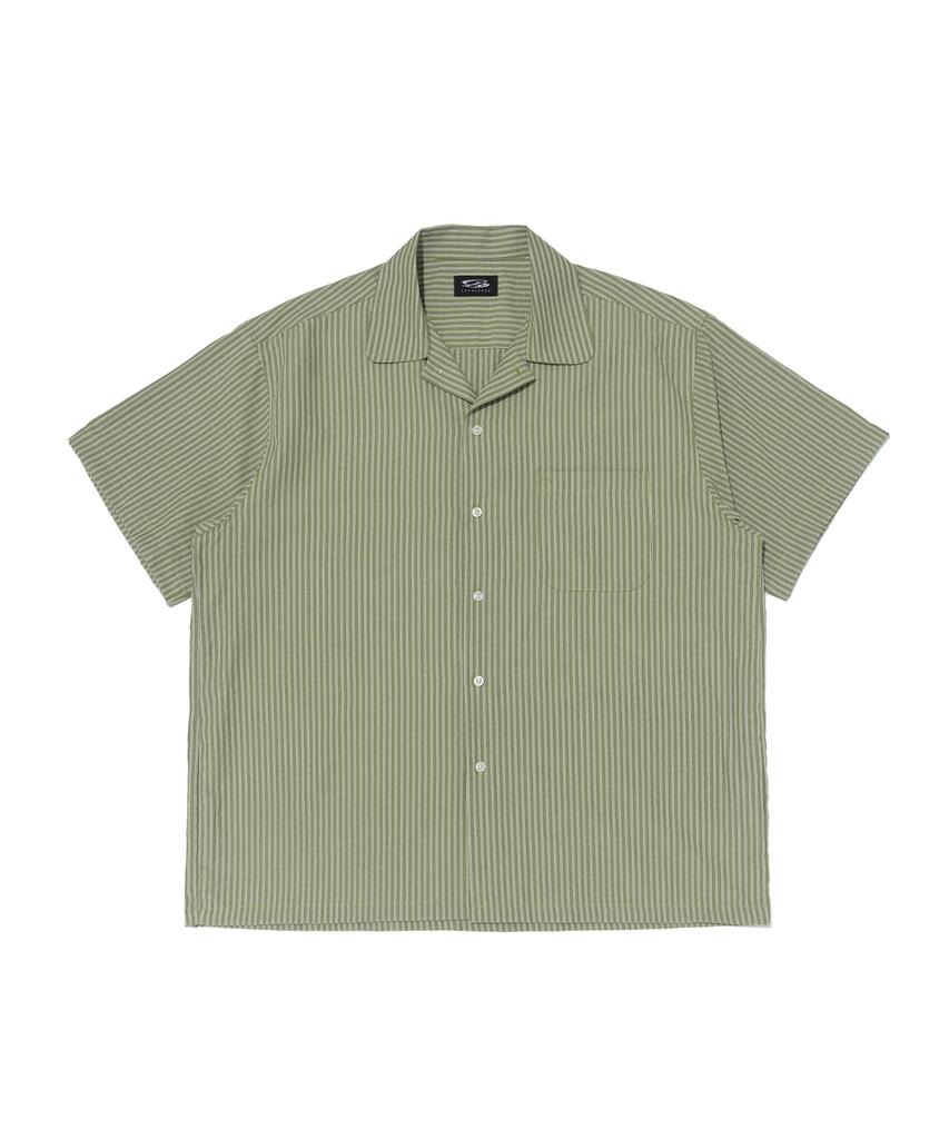 CARGOBROS Summer Marine Short Sleeve Shirt (Green)