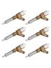 6PCS Fuel Injectors 3264700 Fit for Caterpillar C6 C6.4 Fit for CAT 320D Excavator