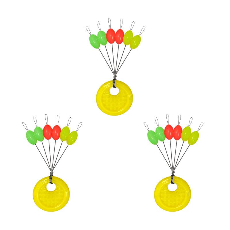 Luminous Silicone Space Beans: Large Olive Fishing Stoppers for Sea Fishing and Long Cast Anchors.