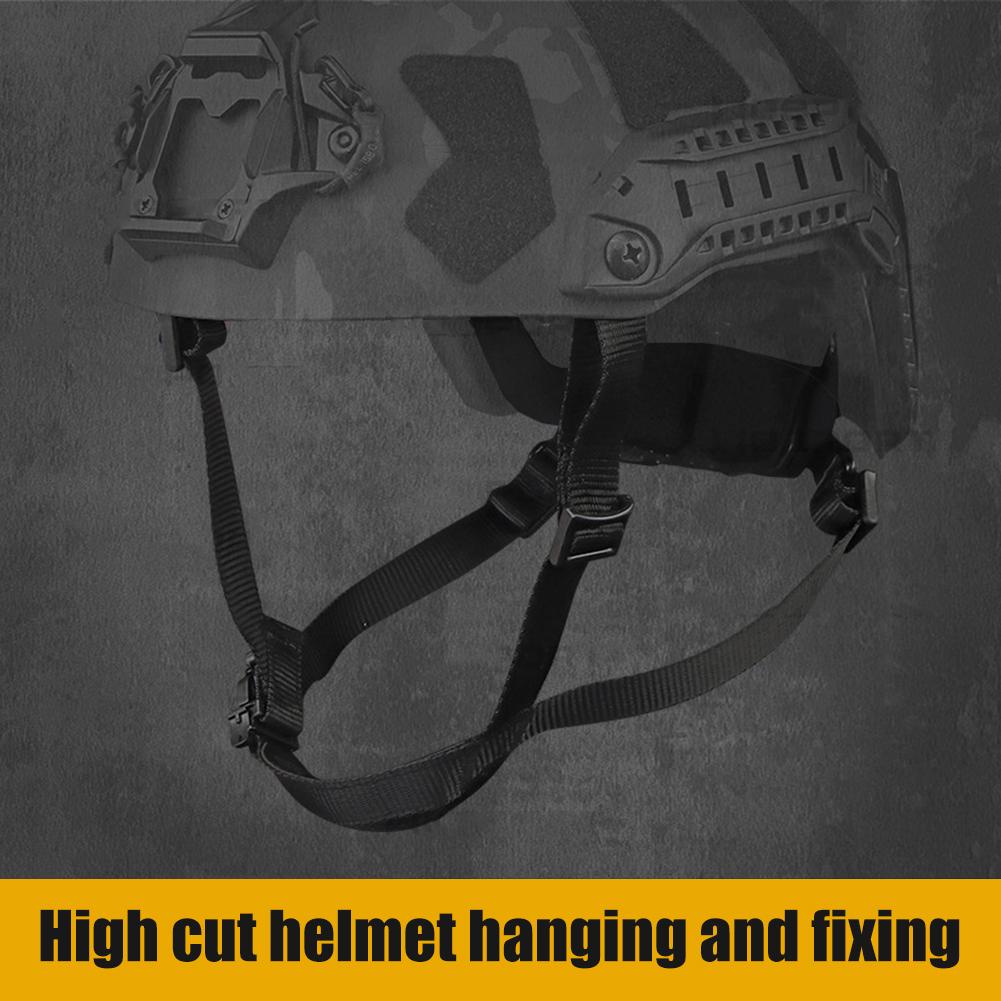 Helmet Fixing Chin Strap Portable Helmet Lanyard Adjustable Breathable Security Protection for HL-31 HL-32 Helmets