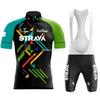 New cycling suit short-sleeved men's top bicycle breathable