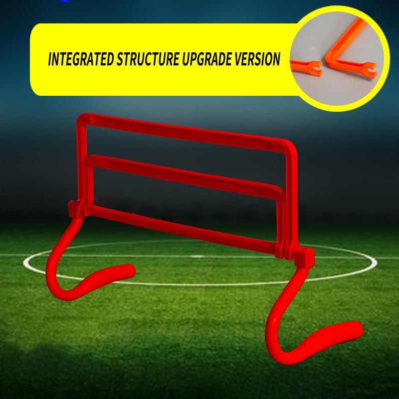 Obstacol pliabil Echipament de antrenament de fotbal reglabil Minge de fotbal Accesoriu de antrenament de agilitate Cadru detașabil pentru barieră de fotbal