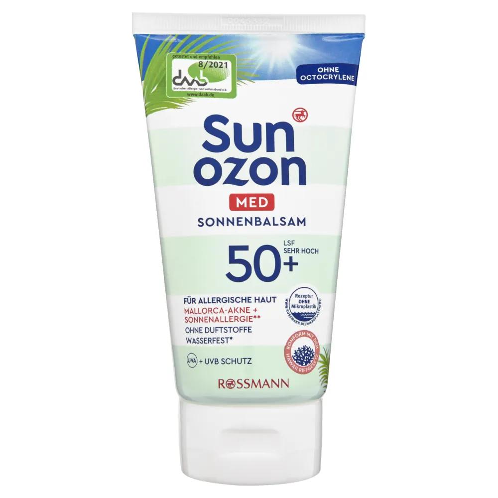 ROSSMANN sunozon MED Sun Balsam SPF50+, 150ml