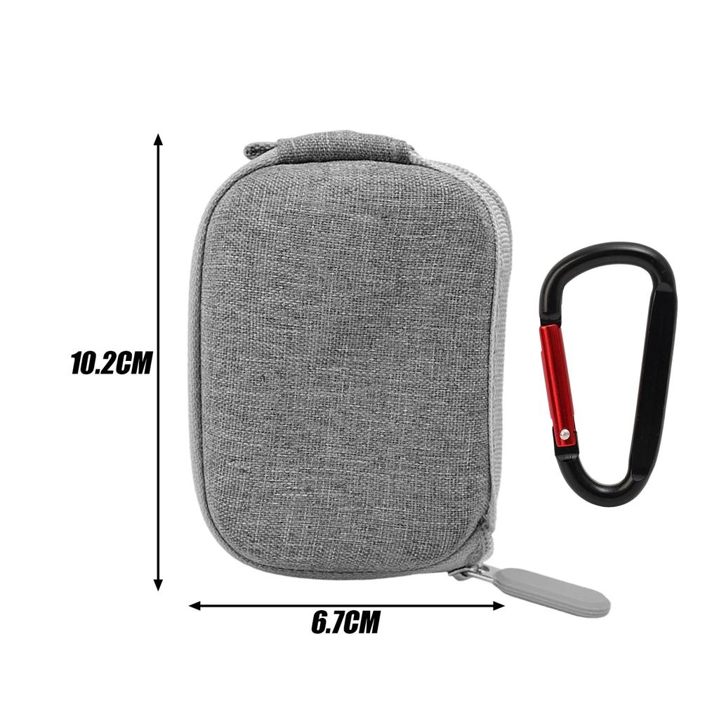 Portable Handheld Storage Bags for Insta360 Go Ultra Travel Carrying Bag Ultra Hard Shell with Carabiner for Insta360 Go Ultra