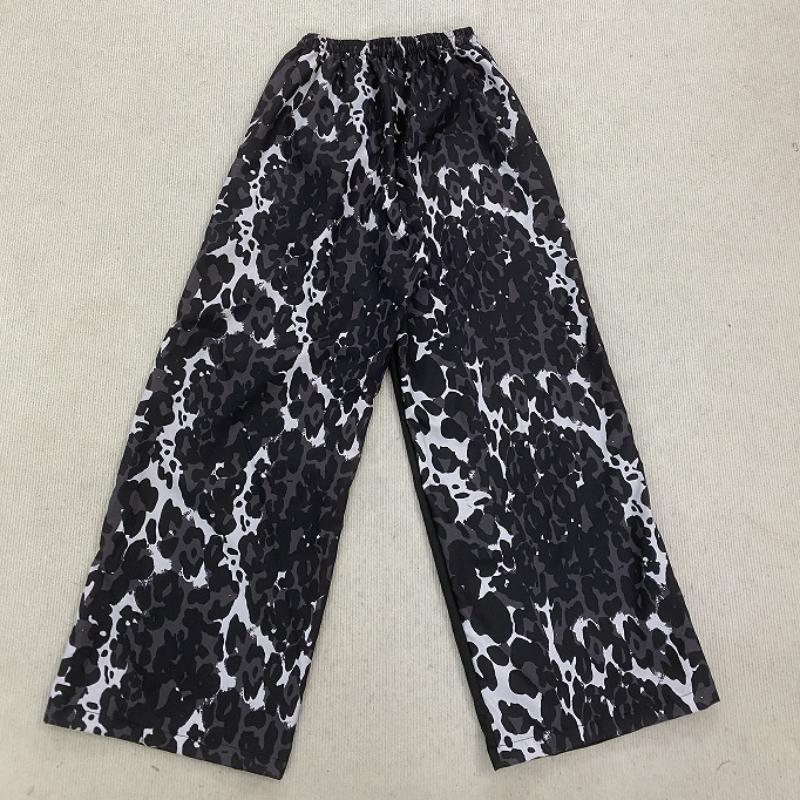 European and American Y2K autumn and winter splicing loose casual street personality dark gothic style hip-hop pants