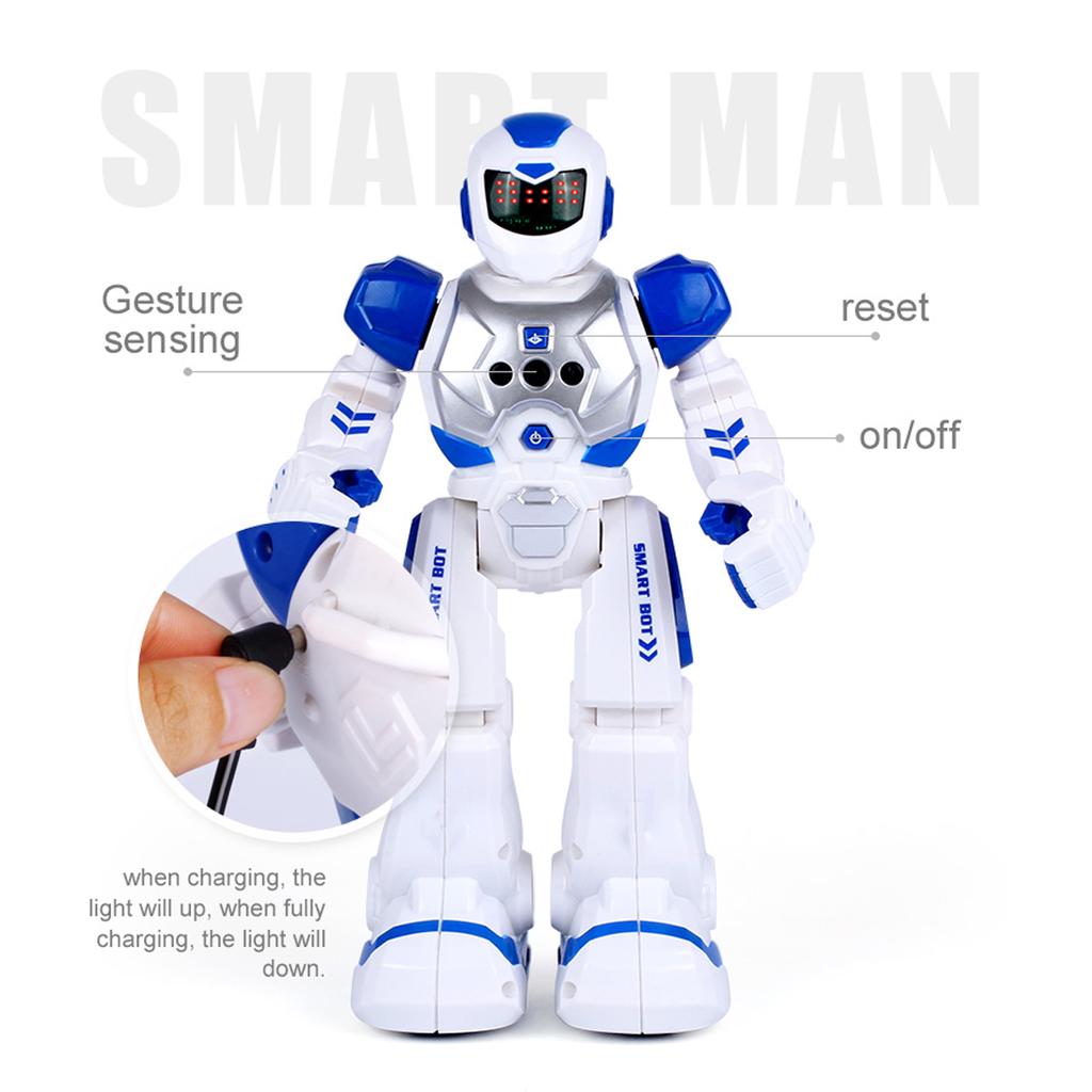 Remote Gesture LED Intelligent Programming Robot Interactive Singing Dancing Toy