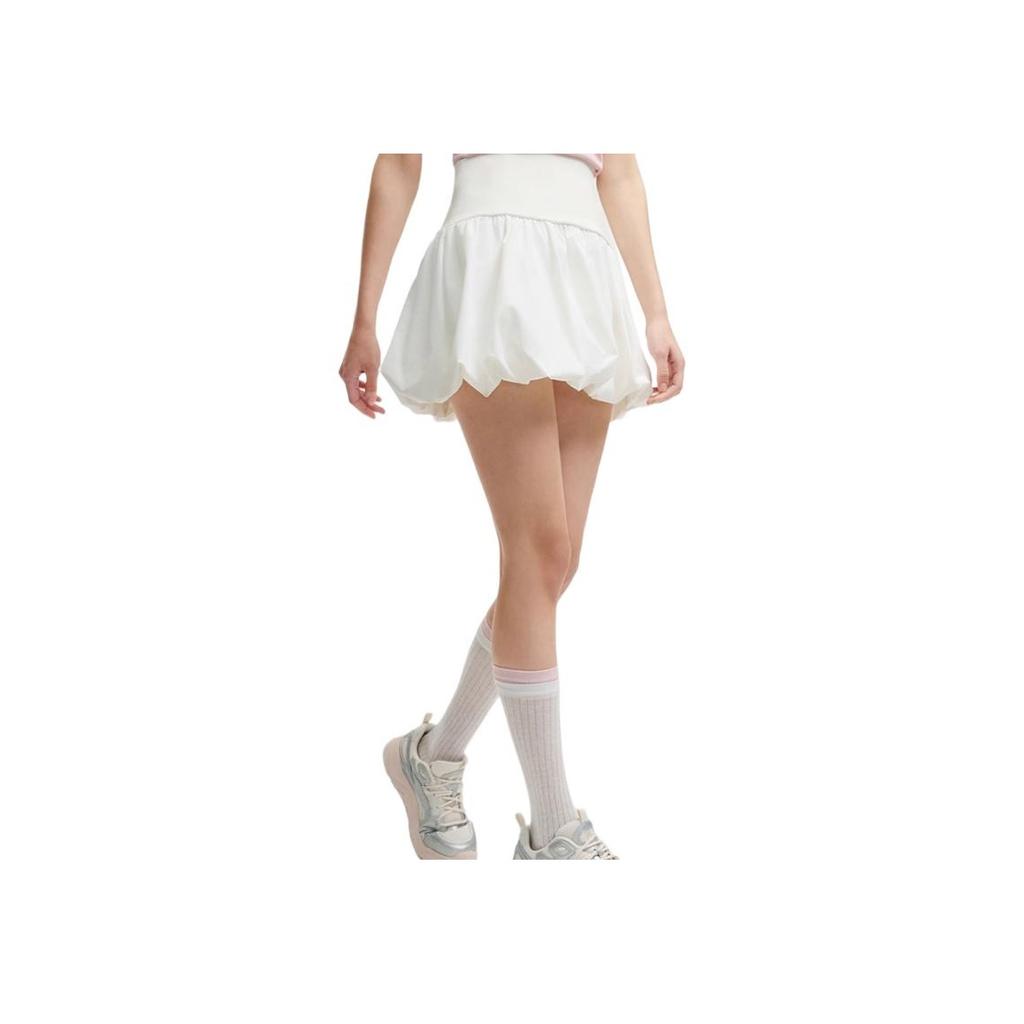 New FILA ORIGINALE Casual Short Skirts Women's Cloud White F51W529304F-WT