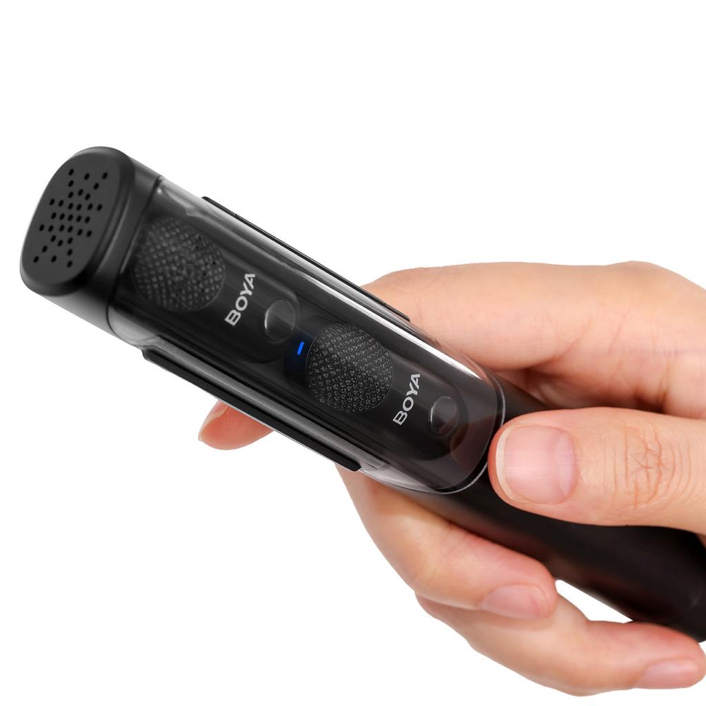 4-in-1 2.4Ghz USB-C Wireless Microphone Set Magic-02 - Black