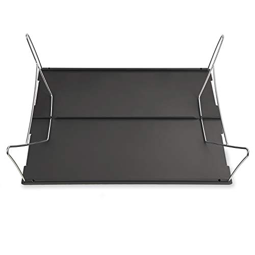 MOON LENCE Faltbarer Outdoor Campingtisch, Aluminiumlegierung, niedriger Tisch, perfekt für Solo-Camping, kompakt, ultraleicht (465g), Inklusive Aufbewahrungstasche