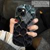 Abstrakt geometrisk konst För iPhone 17 16 15 14 Pro 13 Plus 12 mini 11 Pro Max XR X S 7 8 Elliptiskt härdat glas Fodral för mobiltelefon