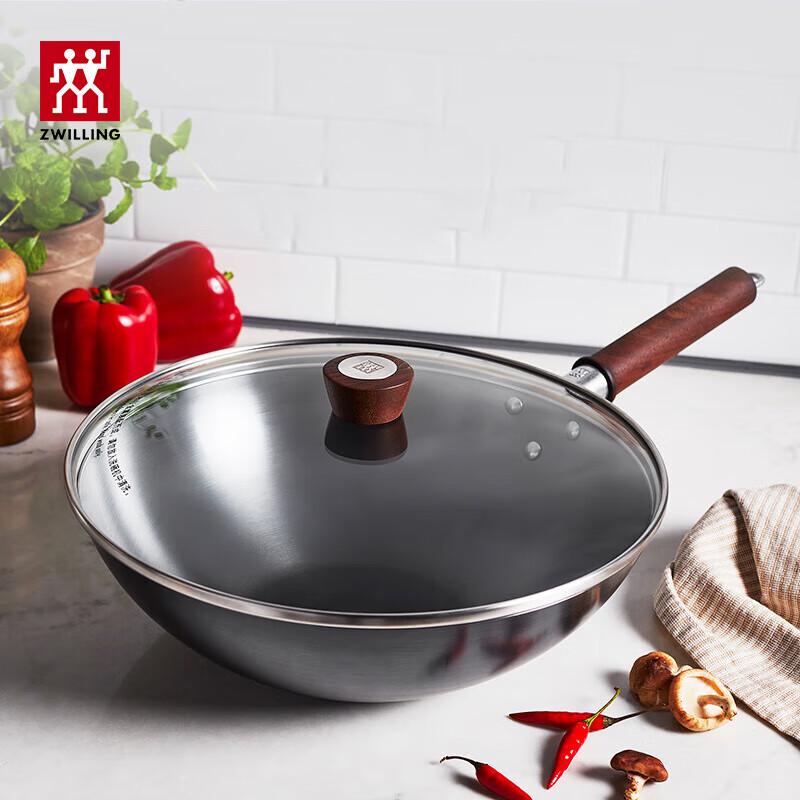ZWILLING 30cm Chinese Dragon Series Iron Wok