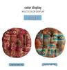 Bohemian Ethnic Style Square Floor Cushion for Balcony or Bedroom