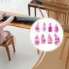 8 kusů Dětské Guzheng Prstové Trsátka Chrániče Opakovaně Použitelné Pohodlné Profesionální