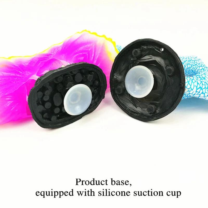 Luminous Simulation Decorations Wholesale Silicone Fluorescent Sea Squirt Aquarium Landscaping Ornaments