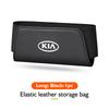 Leather Car Door Organizer Phone Sun Visor Glasses Key Storage Bag For KIA Rio K5 K2 Sportage Ceed Sorento Picanto Stinger Soul