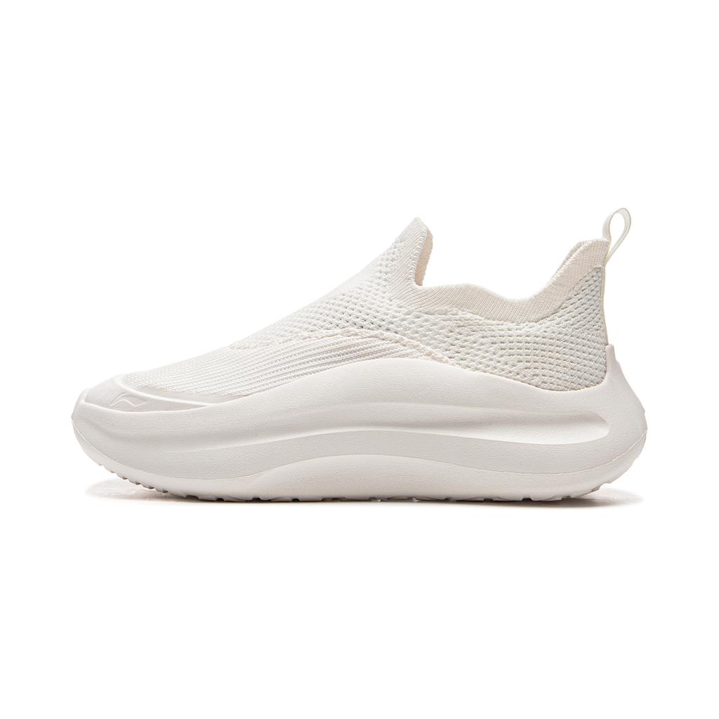Li Ning Sports Life Collection Cushioning Slip Resistant Abrasion Resistant Breathable Lightweight Low top Casual Shoes AGLV028-1
