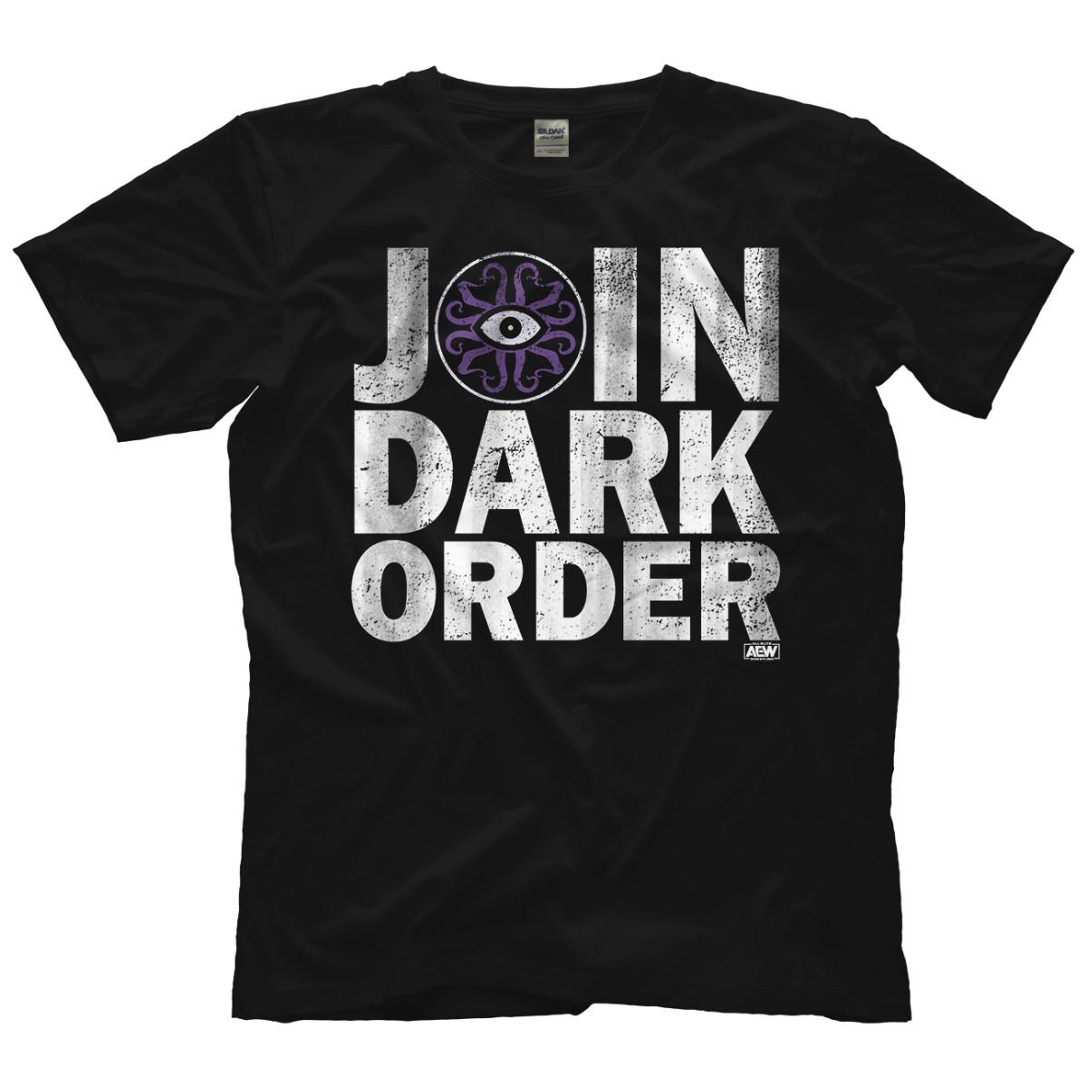 Dark Order - Join The Dark Order AEW Official T-Shirt S разноцветный