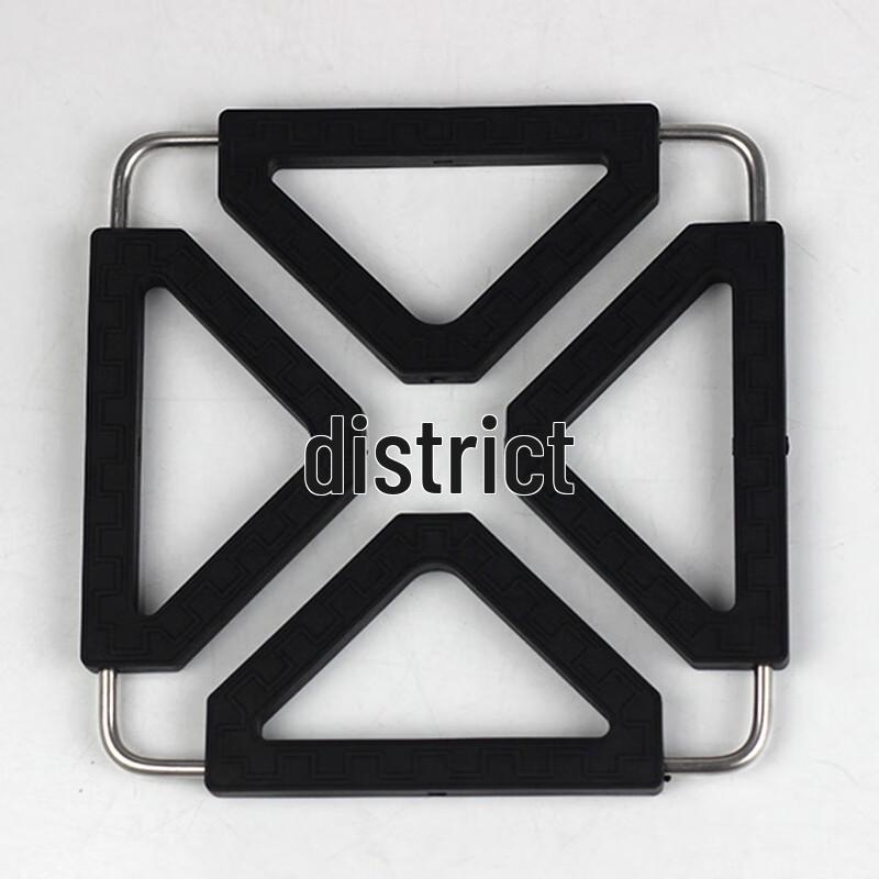 LONSAN Nordic Silicone Foldable Trivets 3-Pack