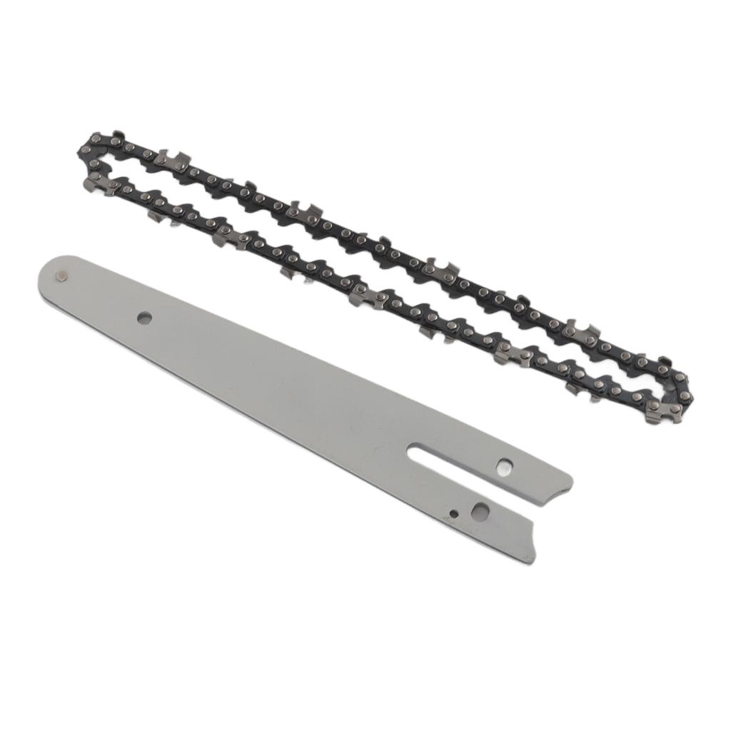 6 Inch Chains Replacement and 6 Inch Chainsaw Guide Plate for Electric Saw Parts Wood Cutting