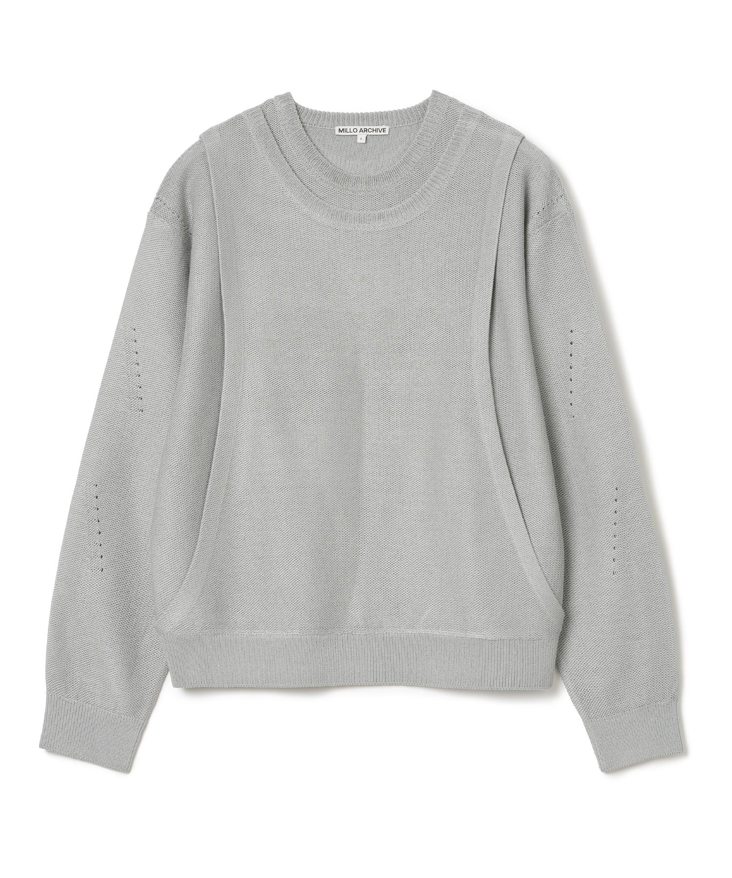 Milo Archive Curved Layered Knit [Vintage Mint] Vintage Mint/M