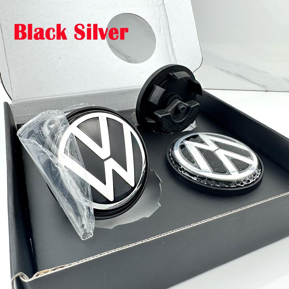 3B7601171 Floating Wheel Center Caps Hub Cover 4pcs 56mm 65mm For Volkswagen VW Golf 5 6 7 Passat B6 B7 B8 Tiguan Polo Jetta GTI zw9