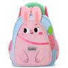 Bear Cartoon Pattern Cute Toddler Backpack With Nylon Fabric For Travel School