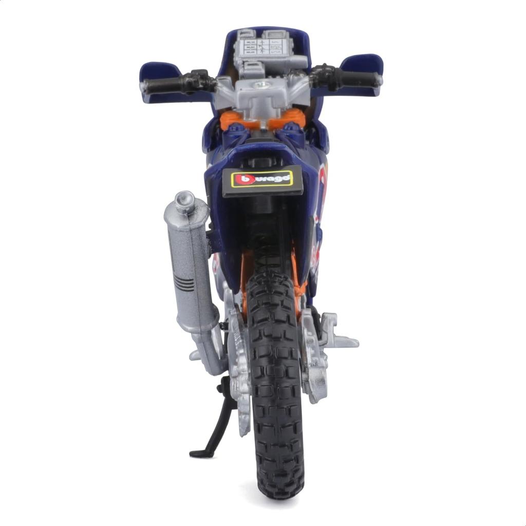 Bburago 1/18 Scale Red Bull KTM Factory Racing Series KTM 450 Rally Dakar Rally / Diecast Model Car, Finished Model, 18-51071