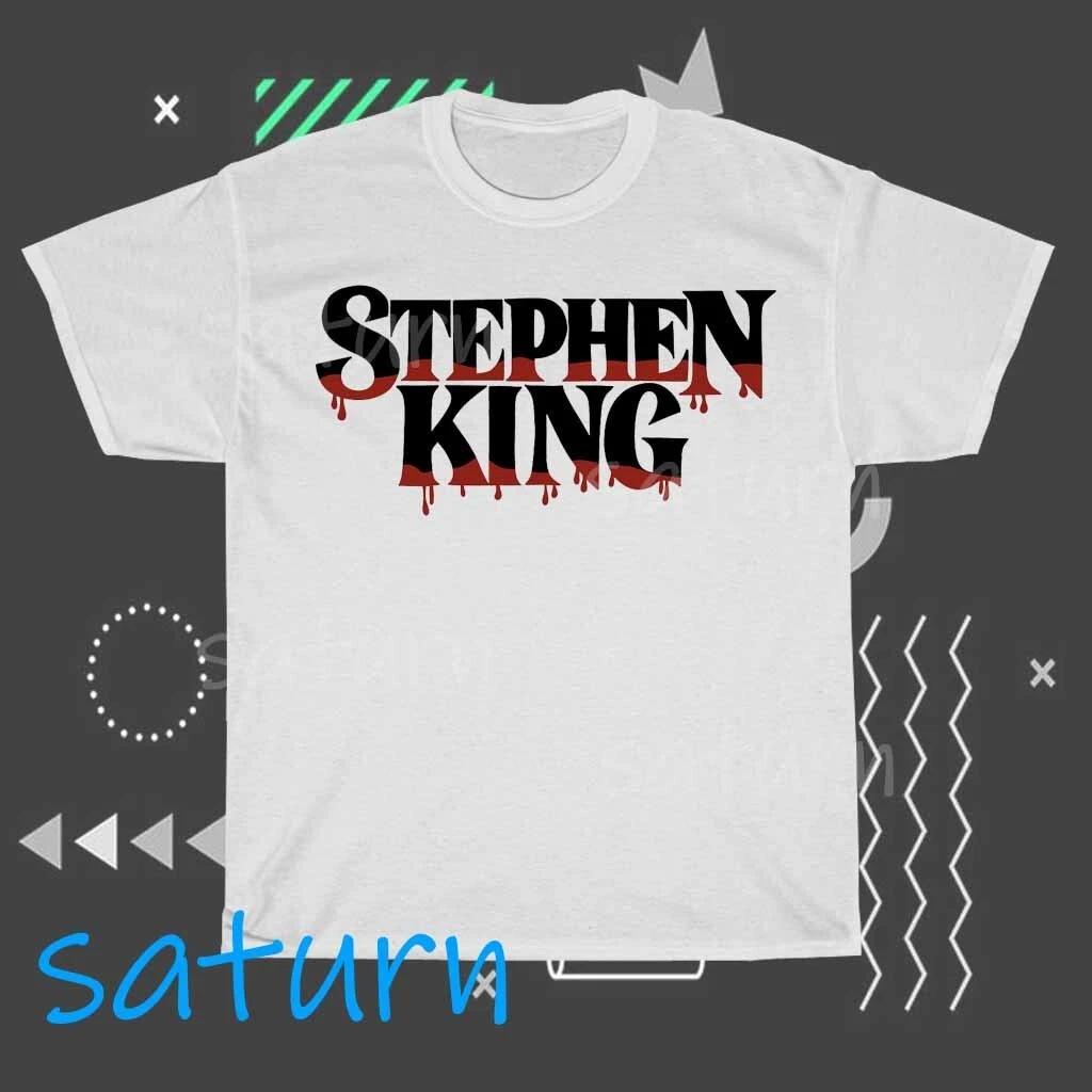 Stephen King C Active Logo T-Shirt Funny Size S to 5XL L