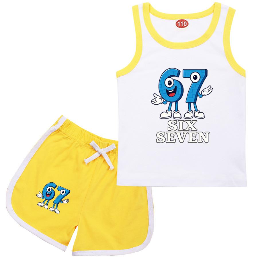 9194 Kinder Stehlen eine Gehirnfäule 67 Druck Top Hose Trainingsanzug Sets