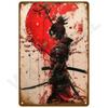 Metal Poster Pike Fish Art Fishing Store Wall Decor 20x30cm 2D Flat Metal Sign