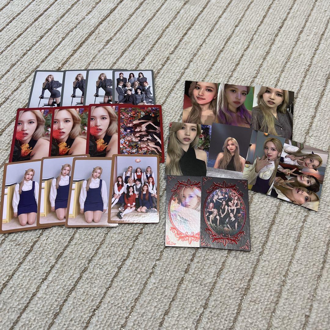 

[USED] twice eyes wide open trading card cd poster mina