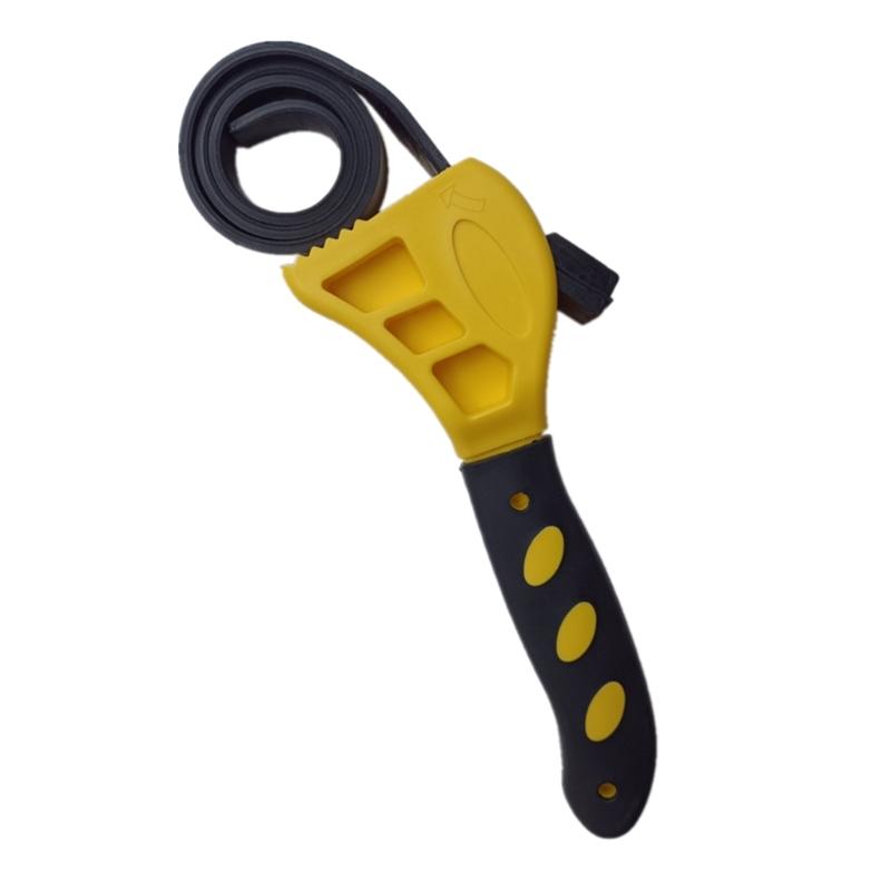 Heavy Duty Strap Wrench Not Slip Handle Tool Automotive Repair Tool for Various Size Of Pipe & Fasteners Reliable Tool