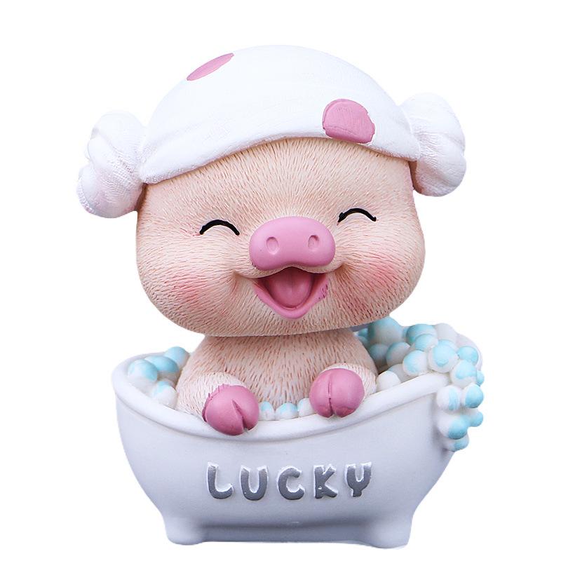 Cute Animal Figurine: Desk Decoration & Stress Relief Gift