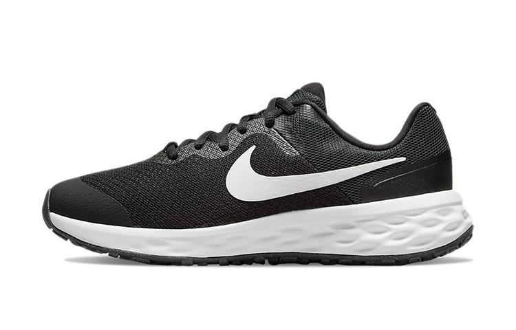 Nike Revolution 6  Black White  GS DD1096-003 35.5