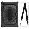 Suitable for Samsung tablet protective case A8X200A11plusA9plus with 360-degree rotating stand and hand strap