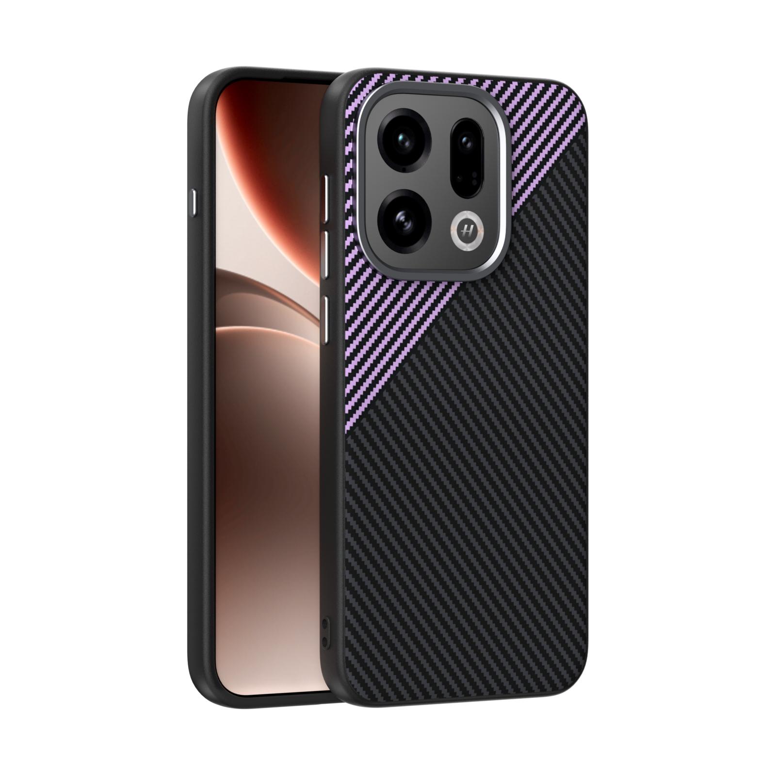 

Чехол для OPPO Find X9 Pro с поддержкой MagSafe Беспроводная зарядка Маленькие чехлы для мобильных телефонов из углеродного волокна Обложка OPPO Find X9