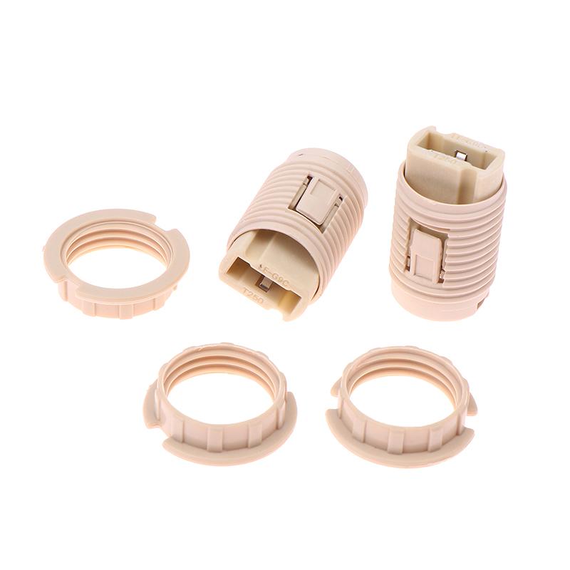 10Pcs G9 Lamp Holder Ring Lamp Bases G9 Lamp Socket With Plastic Shell Ceramic G9 Lamp Holder With M10 Plastic Bracket Lighting