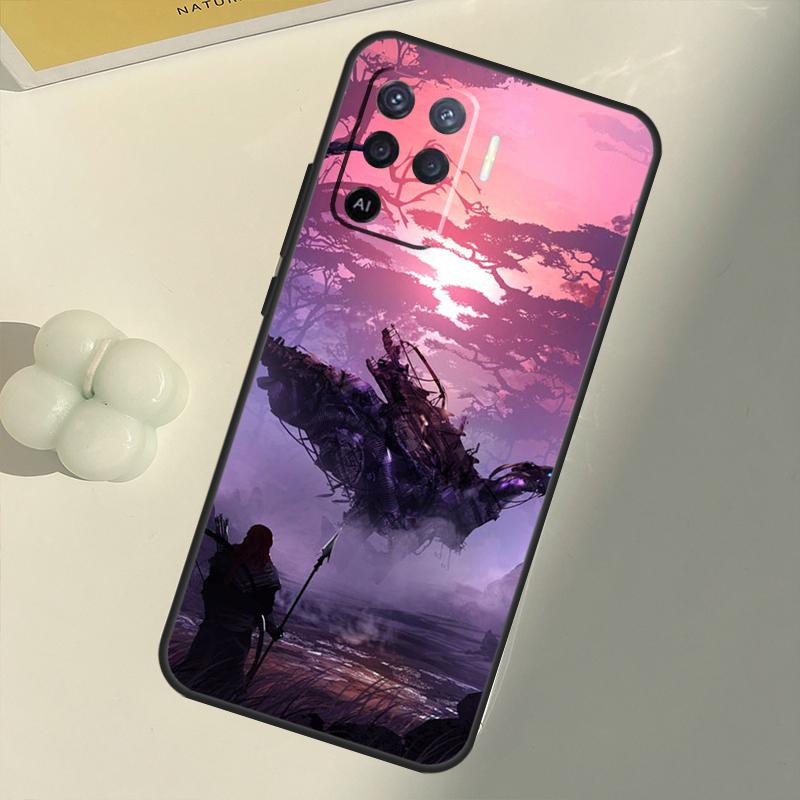 Spiel Horizon Zero Dawn Hülle Für OPPO A53 A53S 2020 A5 A9 A31 A52 A72 A94 A74 A54 A83 A91 A93 A16 A15 Rückseite Coque