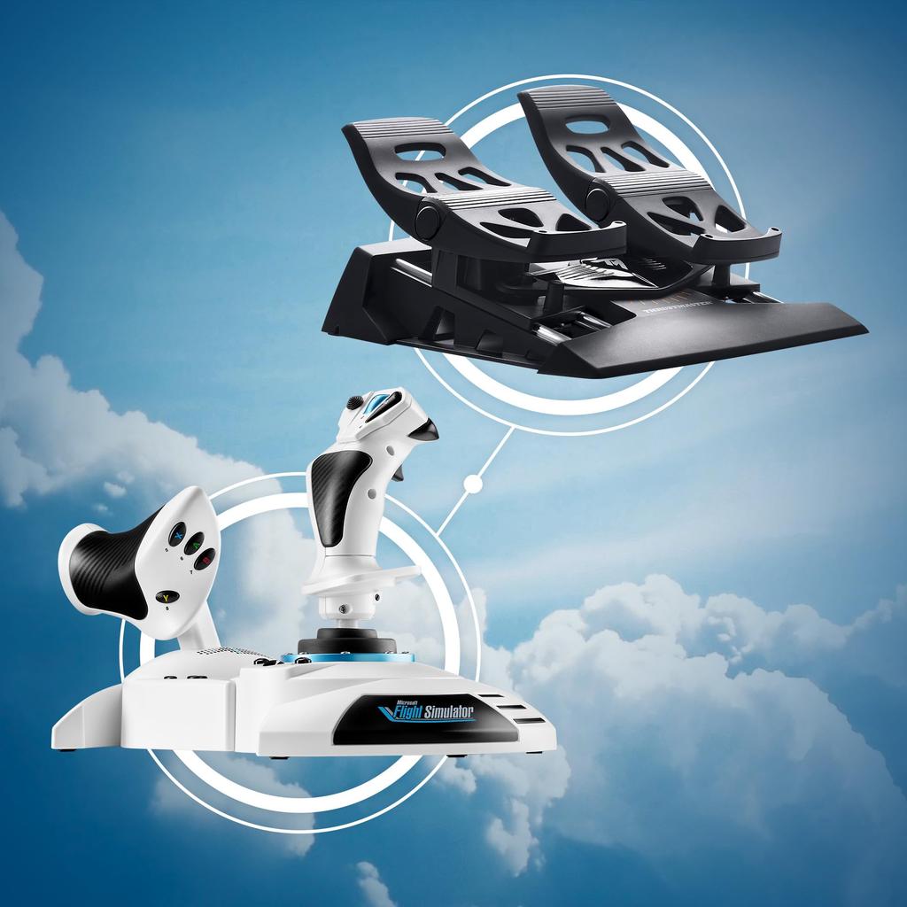 Licensed Microsoft Flight Simulator Thrustmaster Hotas One Microsoft Flight Simulator Edition Compatible with Xbox Series Officially Licensed