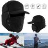 Winter Earmuffs Hats Plus Velvet Thinken Fur  Wool Cap&Hats Ski Caps Earflap Warm  Hats