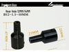 12mm/14mm Motor Shaft Bushing with Taper B12 B16 Drill Chuck