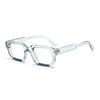 Square sunglasses European and American retro square thickened small frame flat glasses fashion street sunglasses women