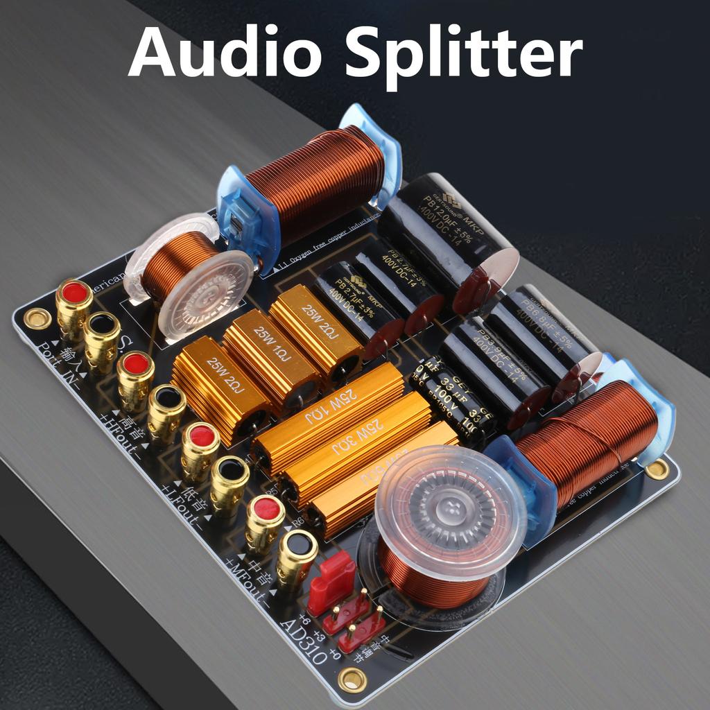 Quality 450W Speaker Crossover Divider Filter Create Powerful Sound Effects for Music Enthusiasts Clear Sound Output