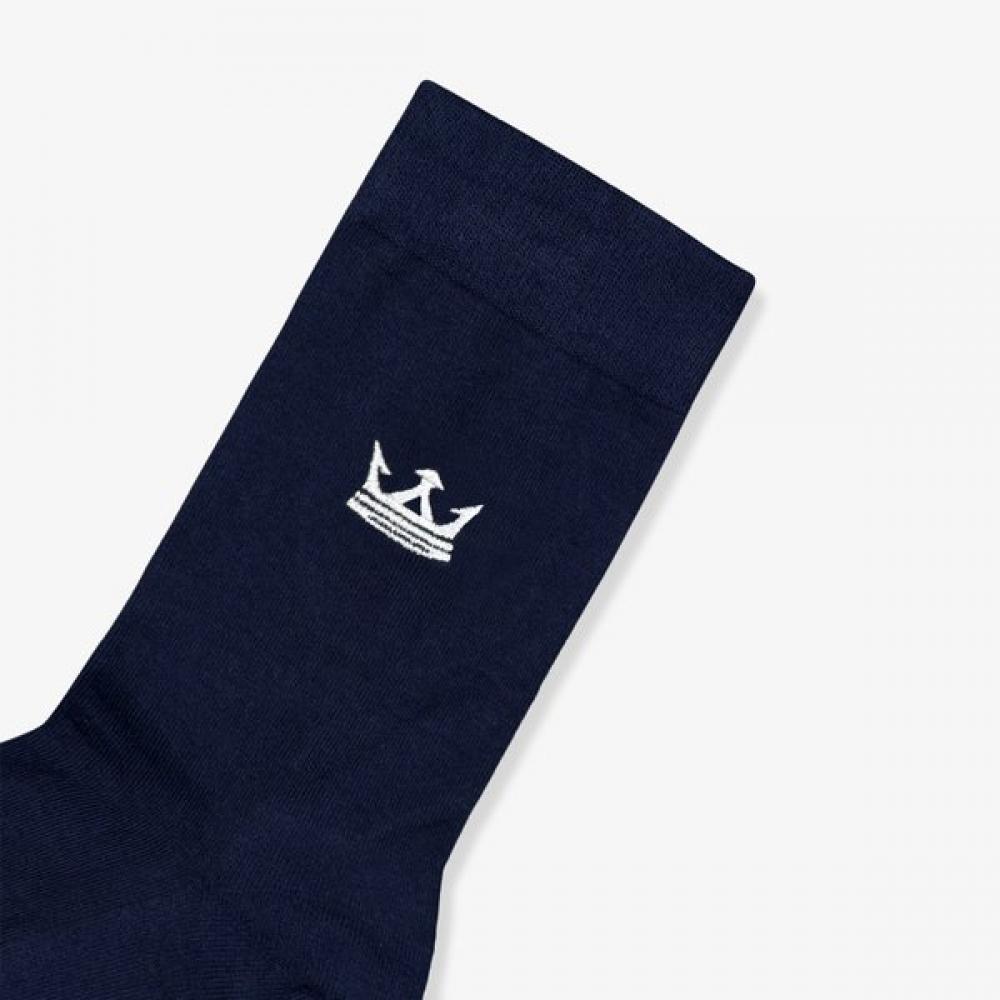 Lambda Women Lux Comfort Socks Mid Navy 52920