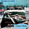 Custom Name Love Equality Fluminense Bedding Set 3pcs, Bedding Set Including 1pc Duvet Cover And 2pcs Pillowcases for Bedroom, Dormitory Gift