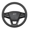 Ultra-Thin Suede Winter Steering Wheel Cover for Hyundai Ix35 (2012, 2019, 2021 Models)